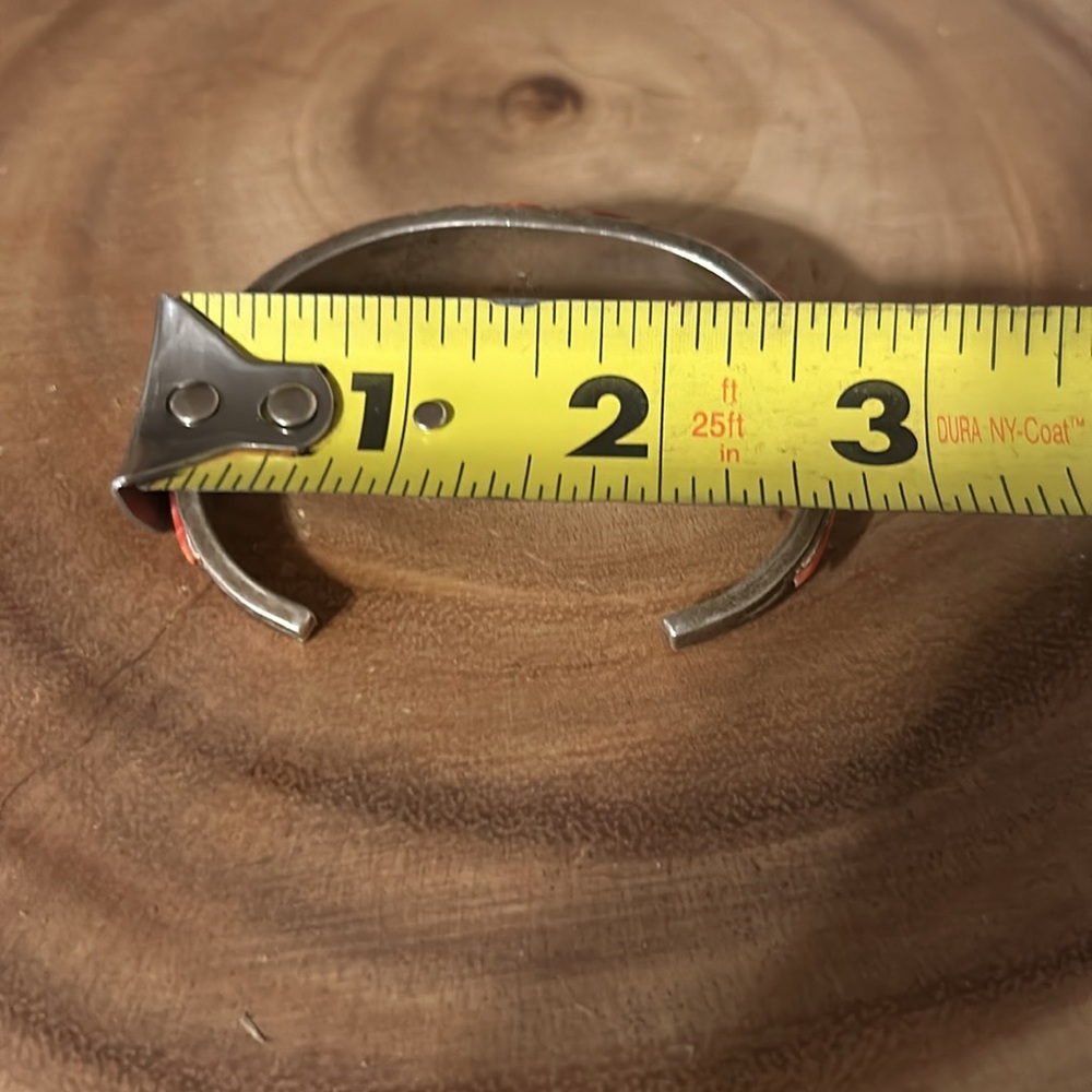 Spiny Oyster Orange Cuff Bracelet - Picture 7 of 8